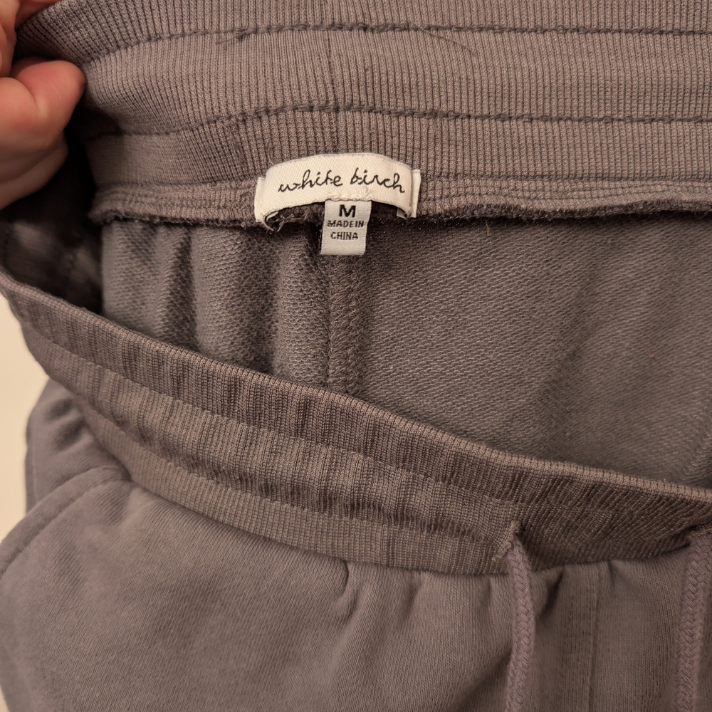 Gray Distressed Jogger Pants - Picture 2 of 4